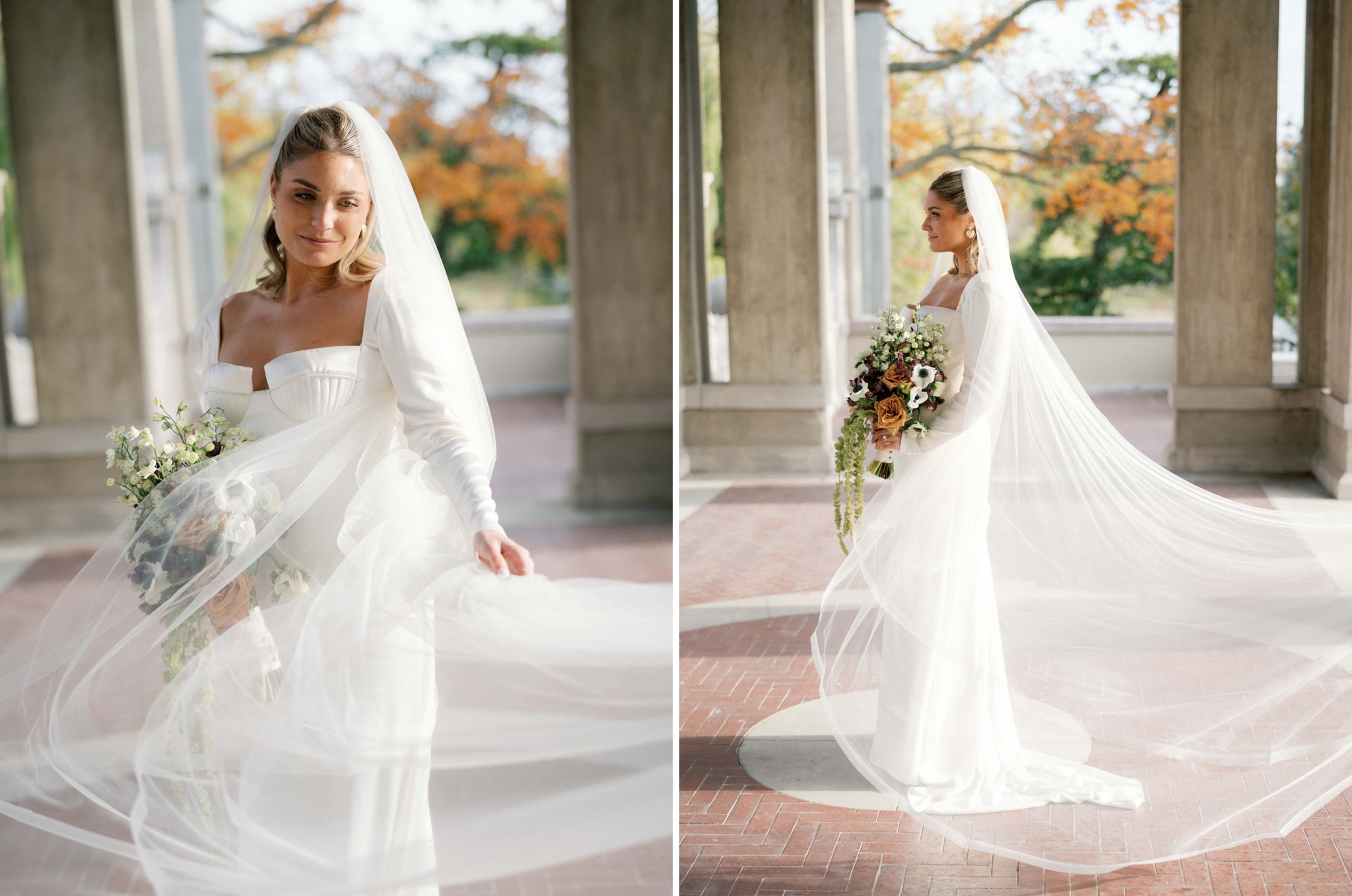 Bride and groom photos at Armour House near Chicago | Chicago Wedding Photographer